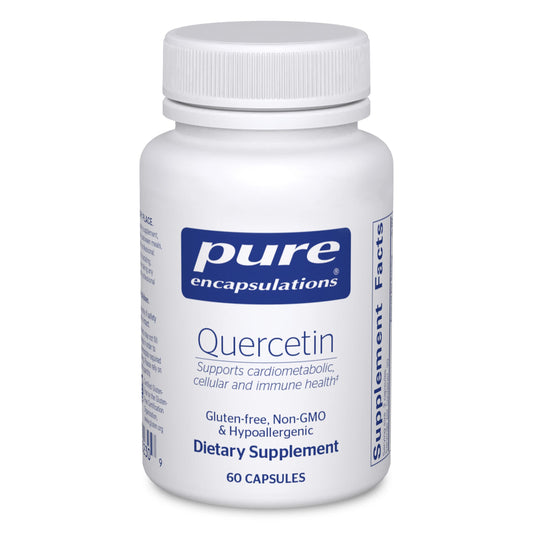 Pure Encapsulations Quercetin - Supplement with Bioflavonoids - 60 Caps