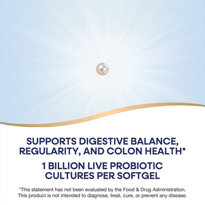 Nature's Way Complete Probiotic Pearls, Supports Digestive Balance*, 1 Billion Live Cultures, Supplement for Men and Women, No Refrigeration Required, 30 softgels Nature's WayBuy Supplements Australia