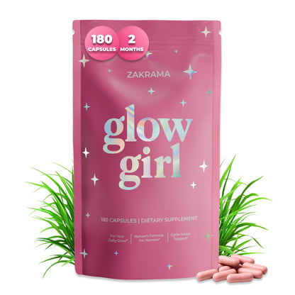 Beef Organ Supplement for Women – Grass-Fed Beef Liver, Ovary, Uterus & Organ Complex for Hormone Balance, Energy & PMS Support – Pasture-Raised + Vitamin C – 180 Capsules | Glow Girl | Zakrama ZakramaBuy Supplements Australia