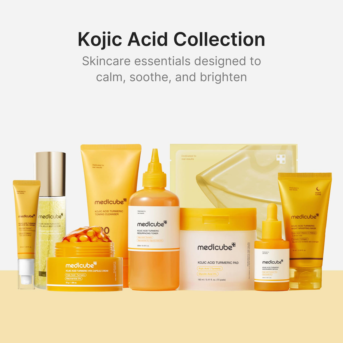 medicube Wrapping Mask Kojic Acid, Turmeric, Vitamin C Overnight Peel Off Facial Mask | Brighten & Defends Against Skin Stress for a Clear, Glowing Complexion | Korean Skin Care, 2.53 fl.oz medicube buy supplements Au
