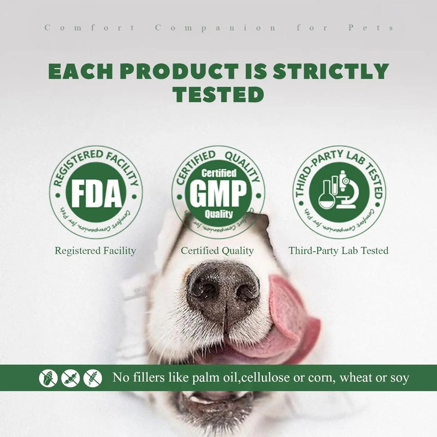 Vetriuntrix Dog Dental Powder, Dental Powder for Dogs Teeth Cleaning and Breath Fresh, Dog Teeth Cleaning Powder with Natural Plants Ingredients and Postbiotics, 200g VetriuntrixBuy Supplements Australia
