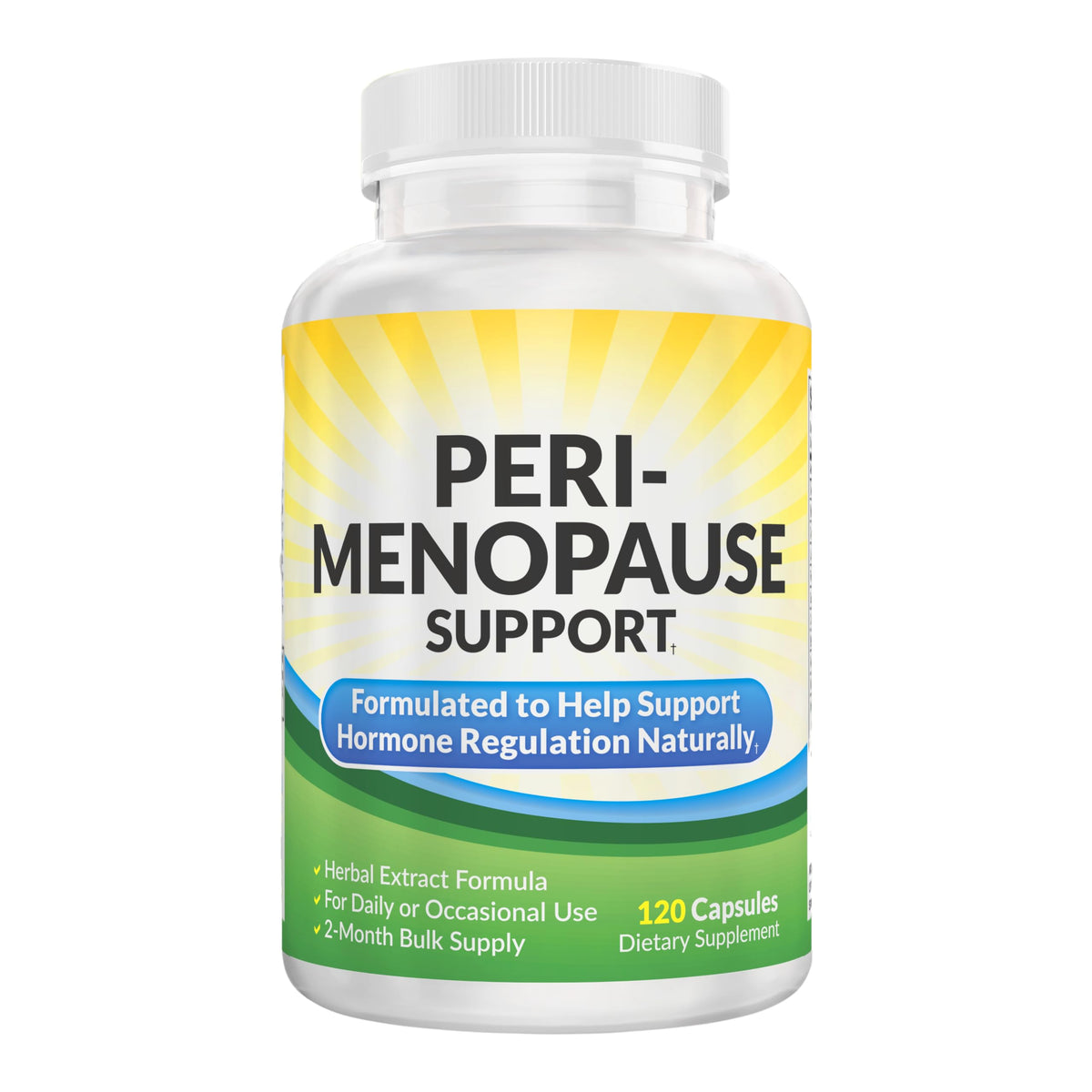 Perimenopause Support (2-Month) Supplement Blend | Women's Health & Hormone Support with 11 Herbs & Extracts | Female Hormonal Balance Supplements | 60-Day Bulk Supply | 120 Capsules Elevate Recovery SupplementsBuy Supplements Australia