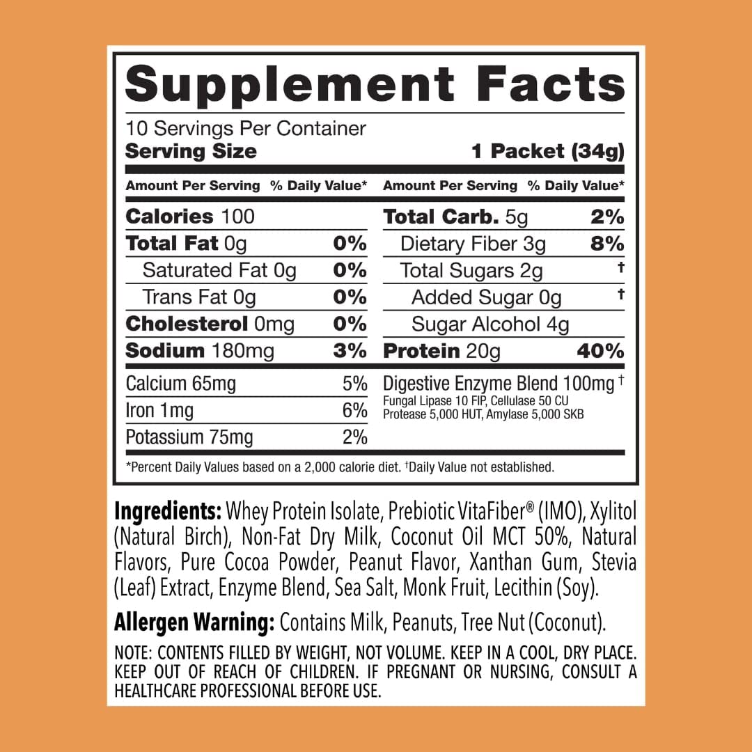 Clean Simple Eats Chocolate Peanut Butter Whey Protein Powder, Natural Sweetened Clean Simple EatsBuy Supplements Australia