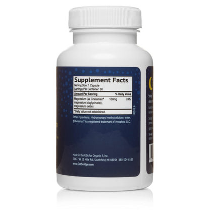 Smidge® Evening Magnesium Capsules, 60 ct. Pure, Non-GMO Magnesium Supplement to Support Rest & Relaxation. SmidgeBuy Supplements Australia