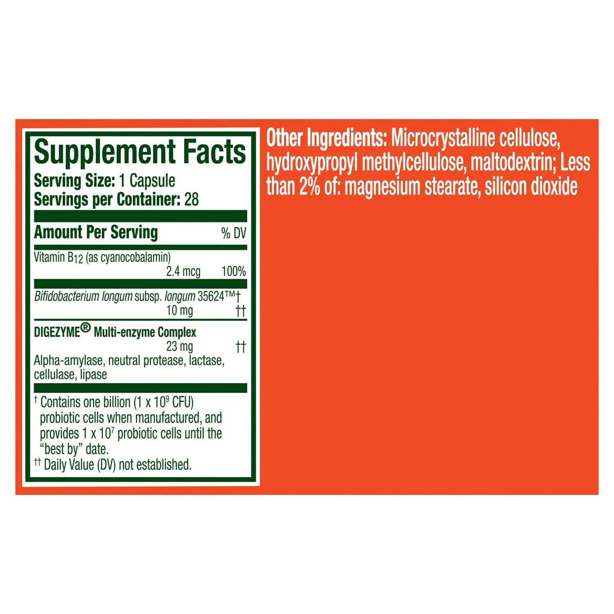 Align Probiotic Bloating Relief + Food Digestion, Probiotics for Women and Men, #1 Doctor Recommended Brand‡, Promotes Digestive Health and Helps Support the Metabolism of Food*, 28 Capsules AlignBuy Supplements Australia