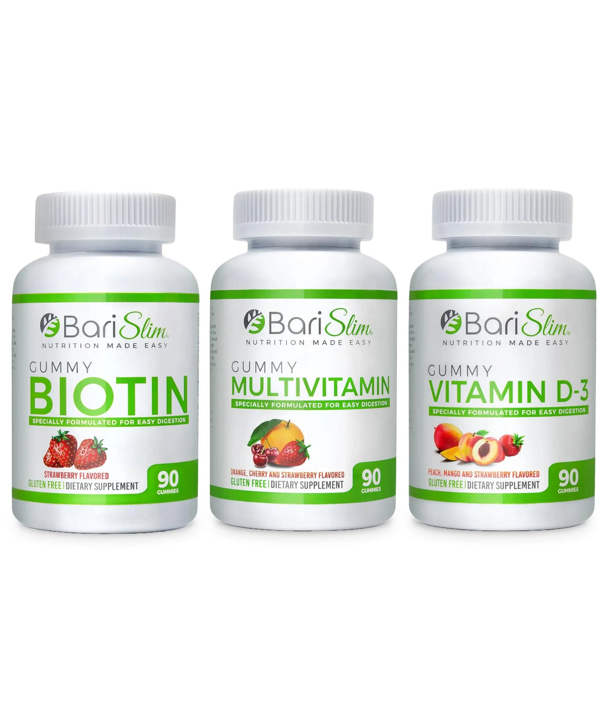 BariSlim Bariatric Multivitamin Gummies - Specially Formulated Gummy Vitamin for Patients After Weight Loss Surgery BariSlim