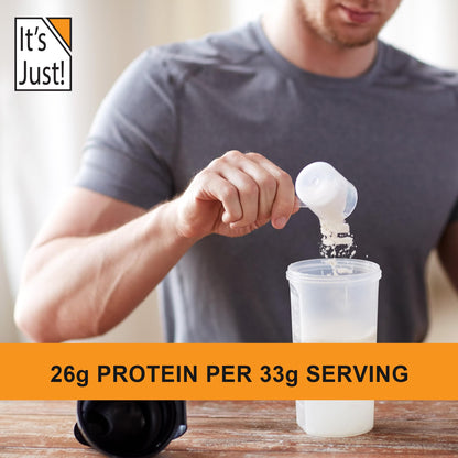 It's Just! - 100% Whey Protein Concentrate, Made in USA, Premium WPC-80, No Added It's Just!Buy Supplements Australia