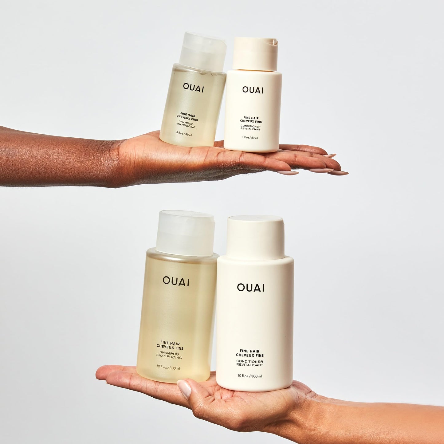OUAI Fine Shampoo Travel Size - Volumizing Shampoo with Strengthening Keratin, Biotin & Chia Seed Oil for Fine Hair - For Clean, Weightless Body - Paraben, Phthalate & Sulfate Free Hair Care (3 Fl Oz) OUAIBuy Supplements Australia