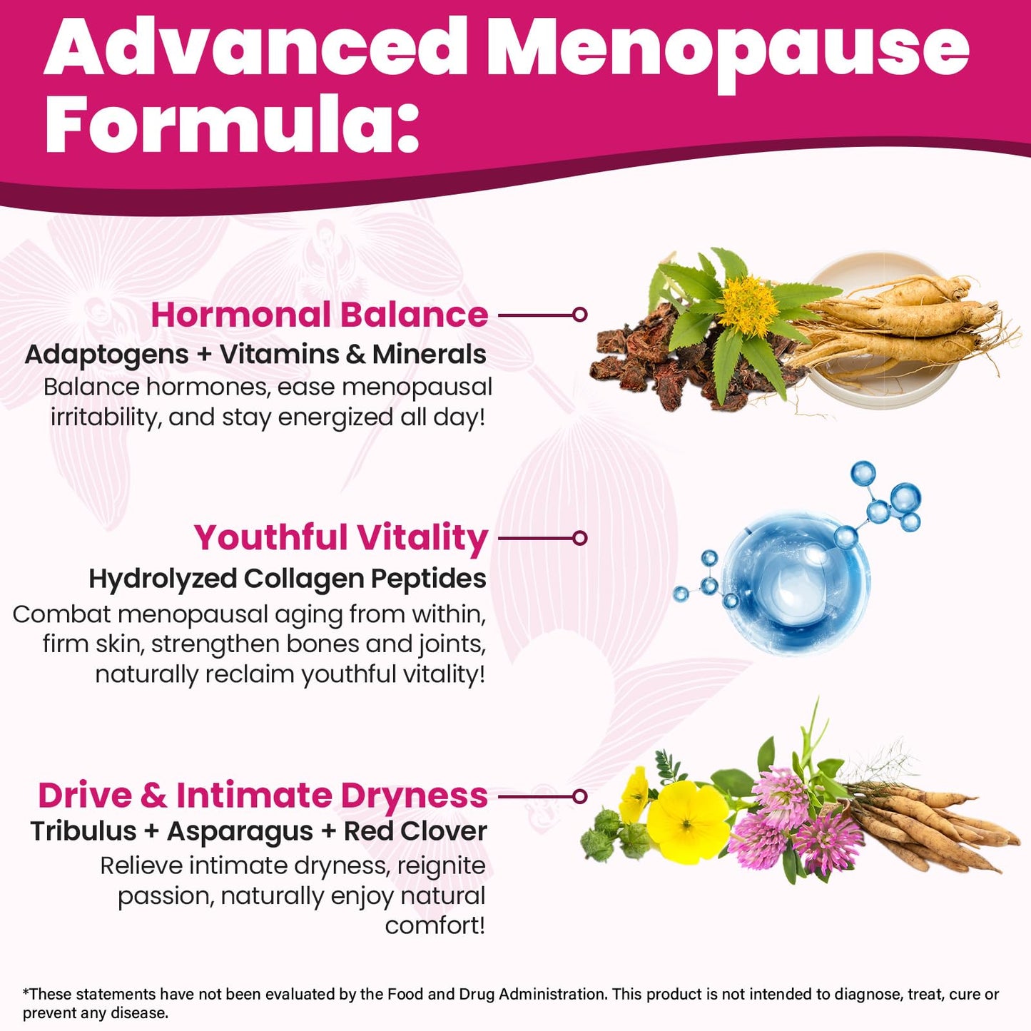 Menopause Supplements for Women, 10-in-1 Hormone Balance for Women, with Red Clover, Korean Ginseng, Shatavari - Menopause & Libisoothe Powder for Desire, Hot Flashes, Night Sweats & Mood - 5.3 Oz XandoriBuy Supplements Australia
