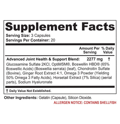 Flexacil Ultra (3 Bottles) Maximum Strength Joint Health & Support Supplement | Glucosami Flexacil UltraBuy Supplements Australia