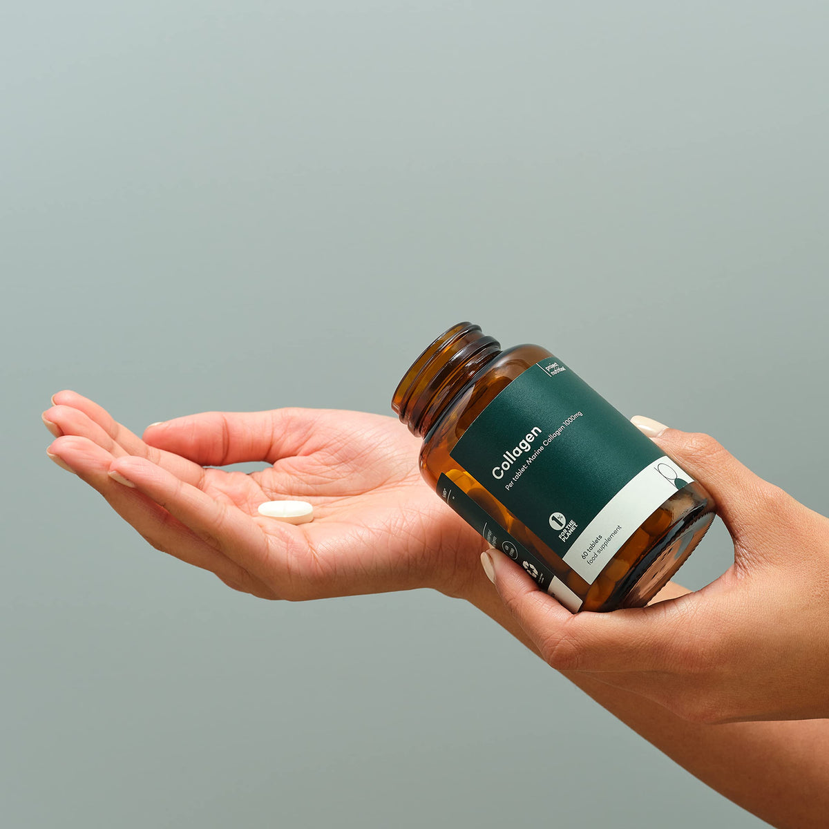 Pure Collagen Tablets - High Strength 1000mg Peptan Marine Collagen Supplements - Collagen Powder Project NutritionBuy Supplements Australia
