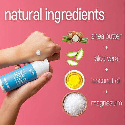 Magnum Solace Magnesium Lotion with Aloe & Shea – Apply to Legs – Alternative to Topical Magnesium Cream Magnum SolaceBuy Supplements Australia