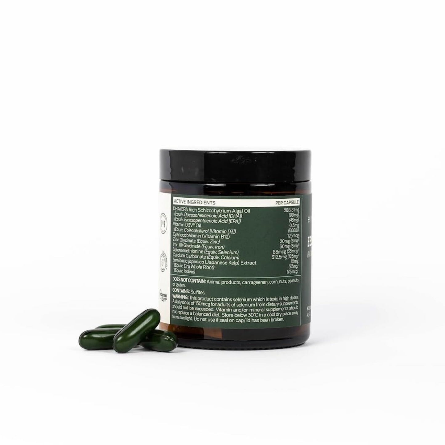 Essential 8 | Multivitamin for Energy & Immunity Support | 8 Essential Nutrients | Calcium, Vitamin B12, Omega3, Zinc, Iron, Vitamin D & More eimeleBuy Supplements Australia