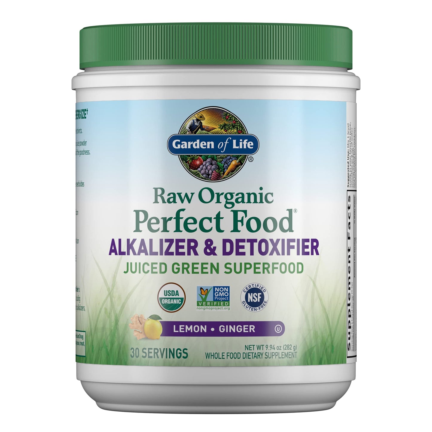 Garden of Life Raw Organic Perfect Food Alkalizer & Detoxifier Juiced Greens Superfood Garden of LifeBuy Supplements Australia