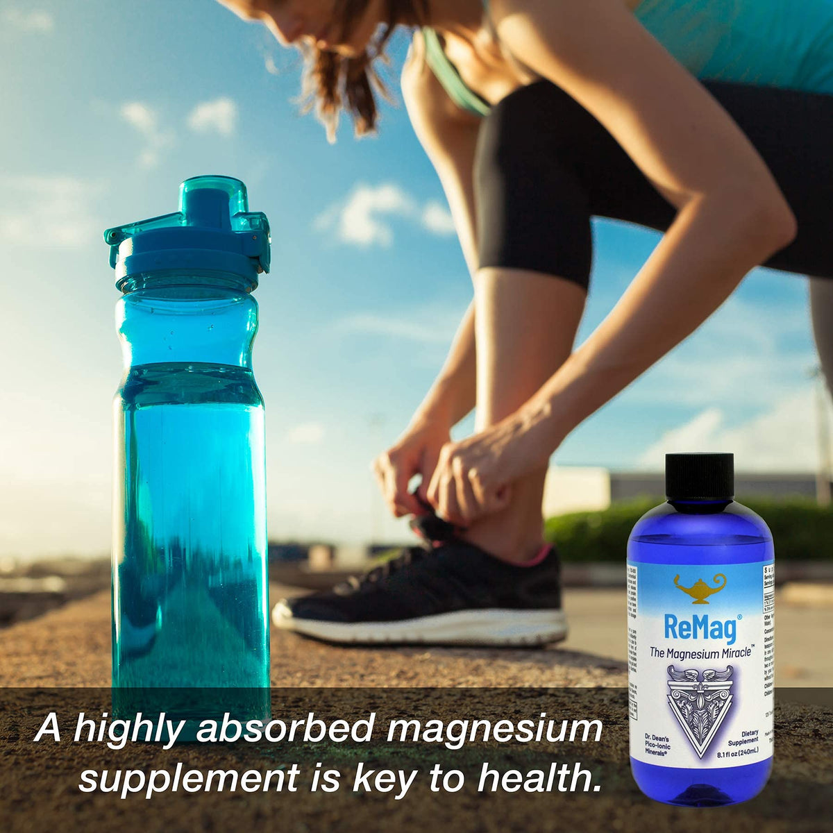 RnA ReSet ReMag & ReMyte – Liquid Magnesium and Multi-Mineral Supplement Bundle, 8.1 Fl Oz Each (2-Pack) NSF Certified RnA ReSetBuy Supplements Australia