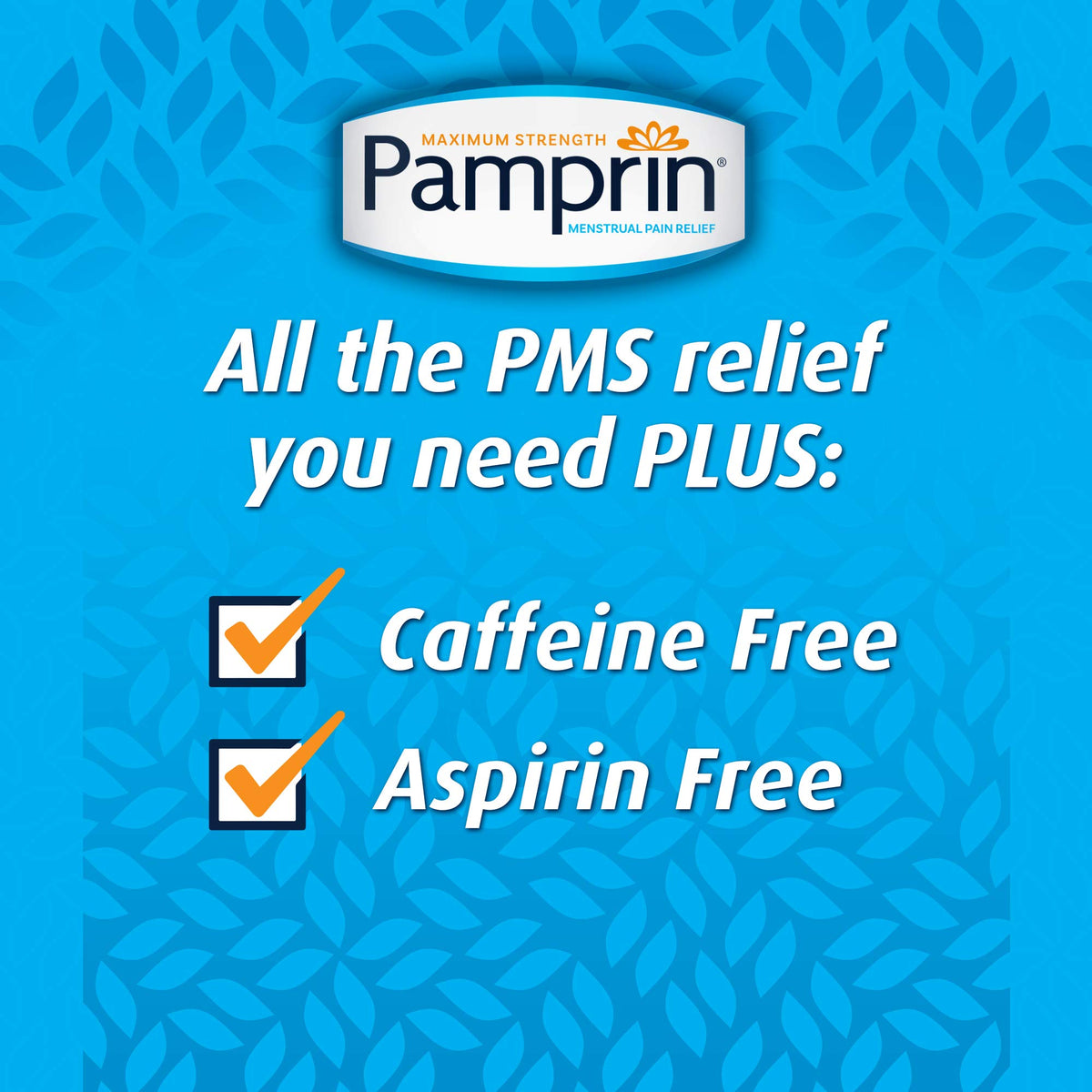 Pamprin Multi-Symptom Formula, with Acetaminophen, Menstrual Period Symptoms Relief including Cramps, Pain, Irritability and Bloating, 40 Caplets (Pack of 5) PamprinBuy Supplements Australia