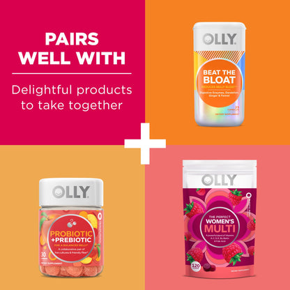 OLLY Metabolism Gummy Rings, Apple Cider Vinegar, Vitamin B12, Chromium, Energy OLLYBuy Supplements Australia