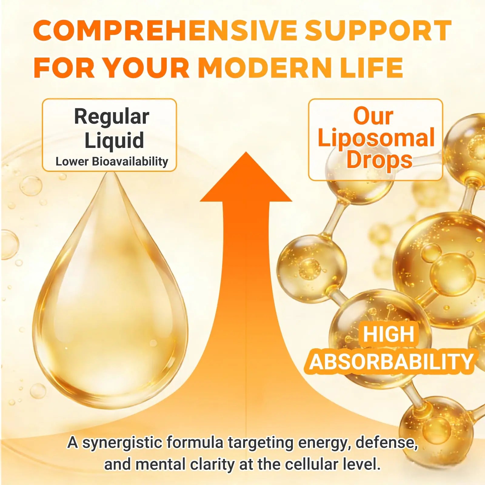 NAD+ Liposomal Drops with Astaxanthin & Glutathione, 600mg NR for Cellular Energy, Antioxidant Defense, Skin & Cognitive Support for Men & Women, Natural Citrus Flavor, Vegan, GMP Certified, 60ml RxAstrBuy Supplements Australia
