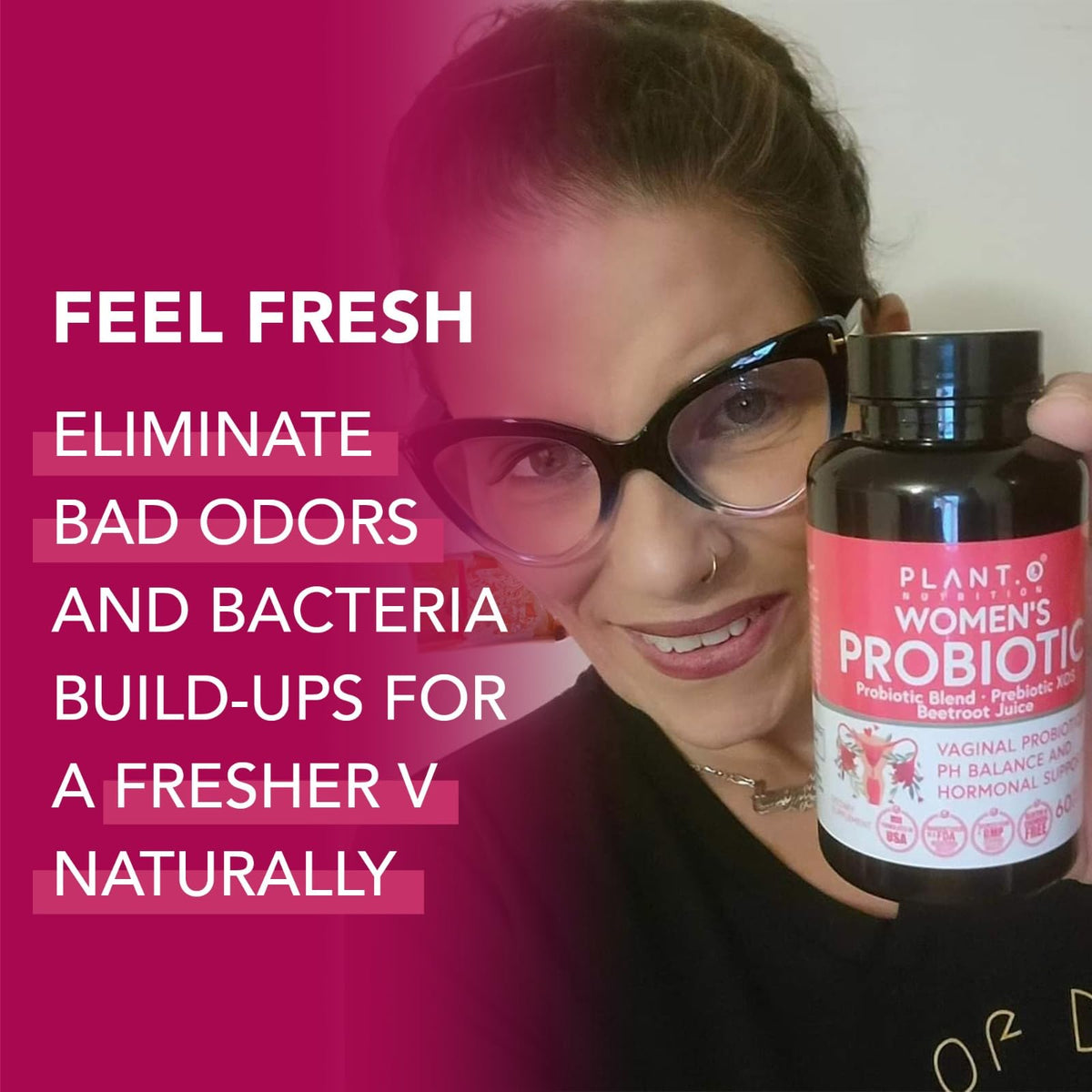 PLANT.O NUTRITION Vaginal Probiotics for Women with 4 Lactobacillus Strains Probiotic & Prebiotic Blend PLANT.O NUTRITIONBuy Supplements Australia