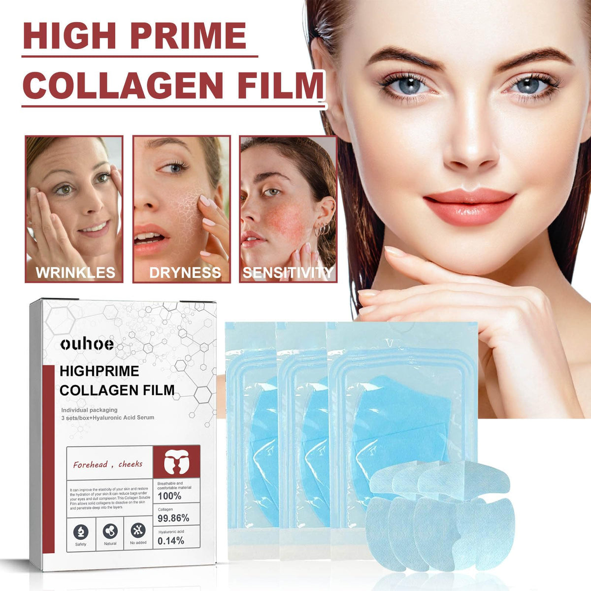 Melting Collagen Film, Peptide Collagen Film, Soluble Collagen Supplement Film With Hydrolysed Collagen OrgrulBuy Supplements Australia