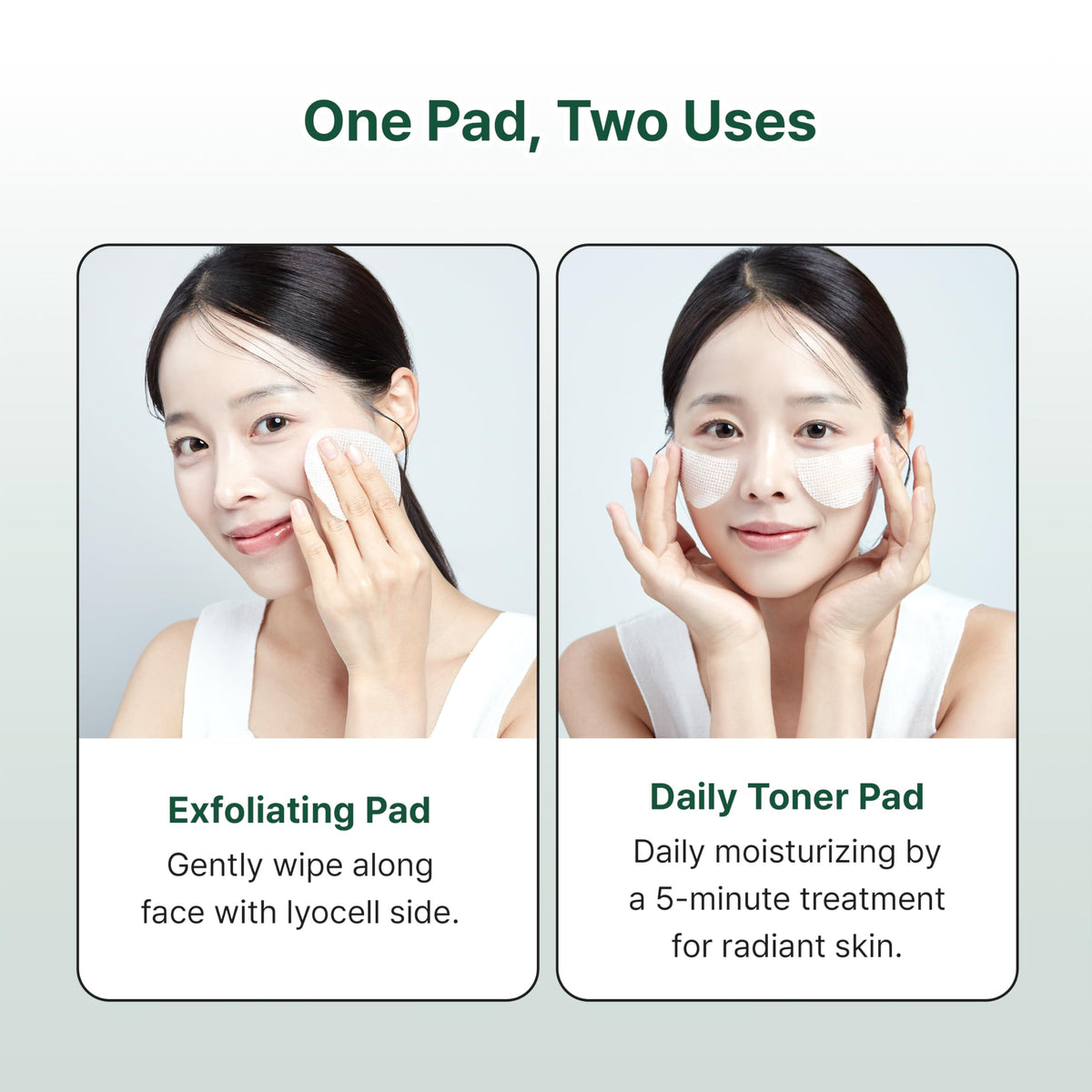 Dr.Bio Green Rice Biome Toner Pad (5.54oz/60 Pads) with Probiotic, Exfoliating, Remove Blackheads & Whiteheads, Radiant Skin, Dual-Sided Pad for Sensitive Skin, Fragrance-Free, Vegan Korean Skincare Dr.Bio buy supplements Au