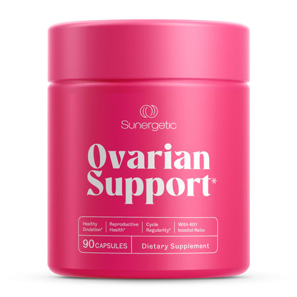 Premium Ovarian Health Support Supplement – Hormone Balance, Ovulation & Cycle Regularity - Myo-Inositol & D-Chiro Inositol Supplement for Women – 40:1 Inositol Ratio With Folate & DIM – 90 Capsules SunergeticBuy Supplements Australia