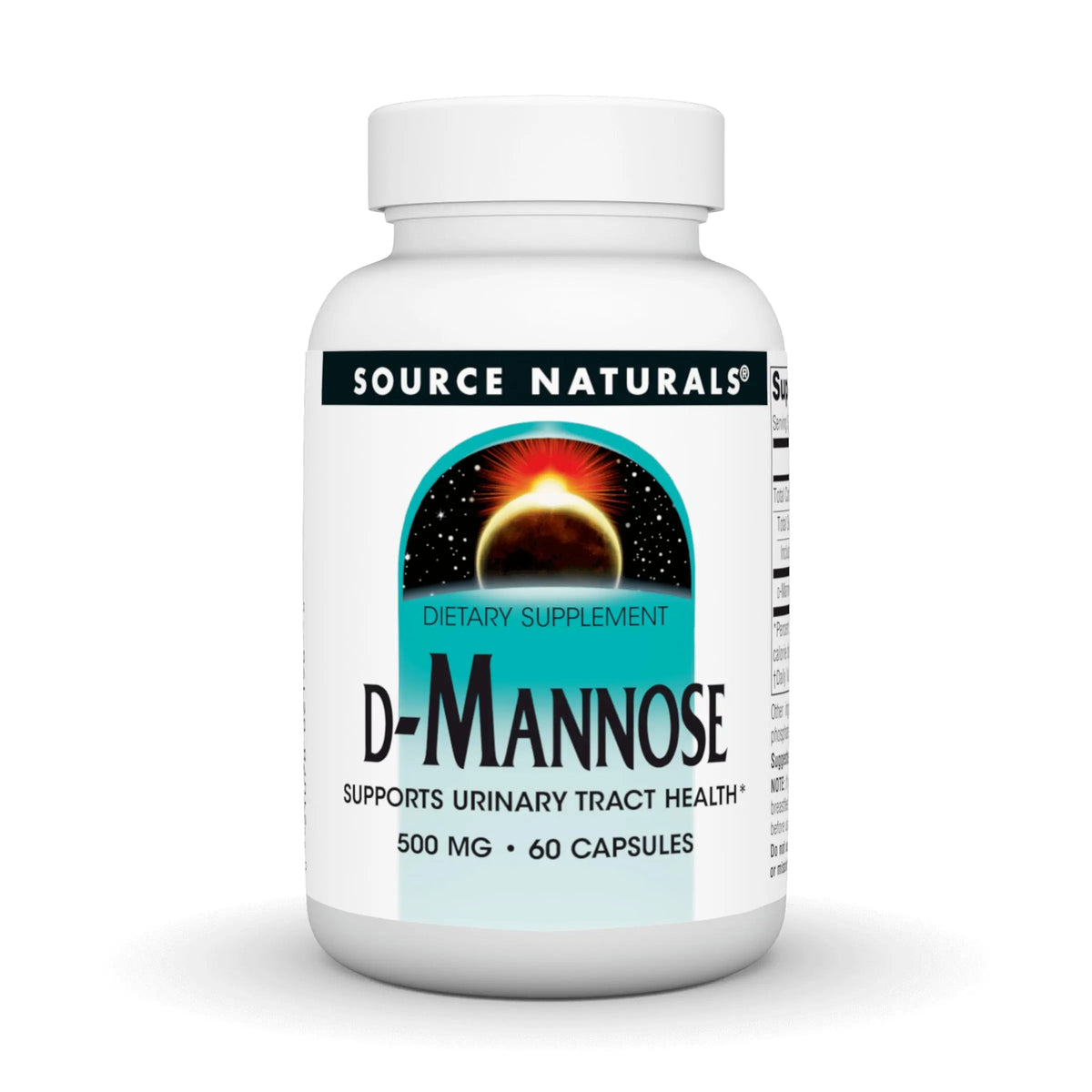 Source Naturals D-Mannose, Potent Urinary Tract & Bladder Health Support*, 500mg - 60 Capsules Source NaturalsBuy Supplements Australia