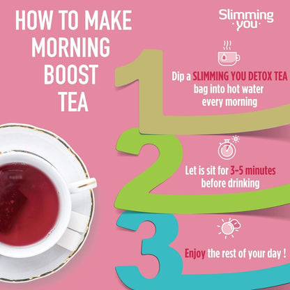TAOISTEA 14 Day Detox Tea for Weight Loss, Body Cleanse, Metabolism Boost - Morning TAOISTEABuy Supplements Australia