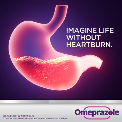 GoodSense Omeprazole Delayed Release Orally Disintegrating Tablets 20 mg, Strawberry Flavor, Dissolve Tabs, Treats Frequent Heartburn, Acid Reducer, Heartburn Medicine, 42 Tablets GoodSense buy supplements Au