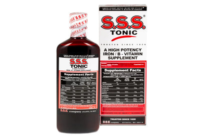 S.S.S. Tonic, Iron and Vitamin B Supplement, High Potency Vitamins, Bottle,10 Fl Oz (Pack of 1) S.S.S. CO.Buy Supplements Australia