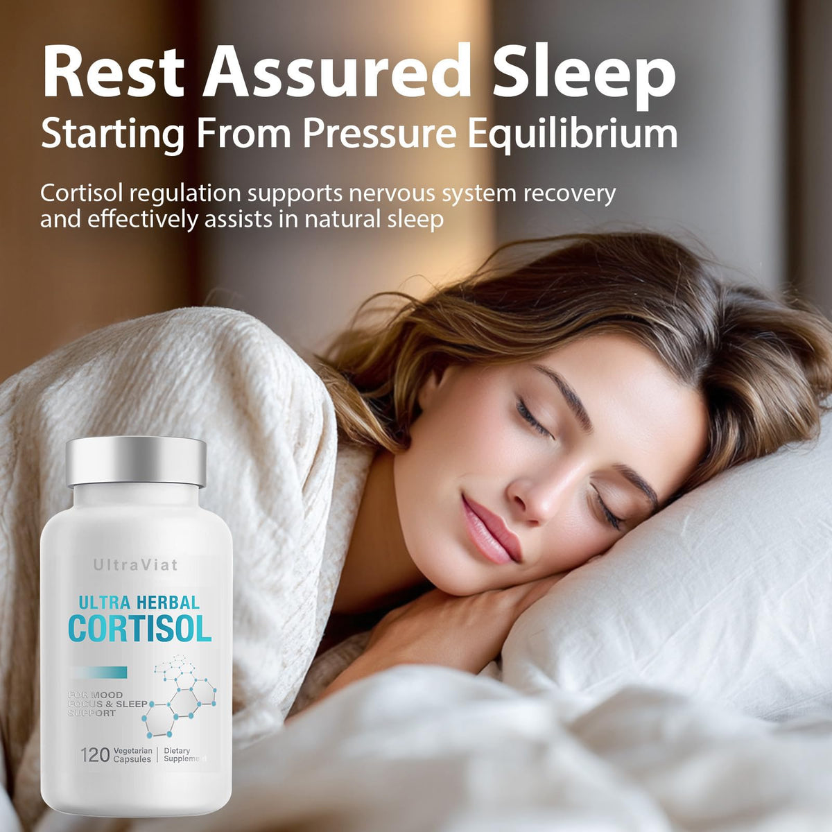 Cortisol Supplements for Women/Men, Cortisol Reducer with Ashwagandha, Rhodiola Rosea, L-Theanine, Support Hormone Balance, Stress & Sleep EVYOUNGBuy Supplements Australia