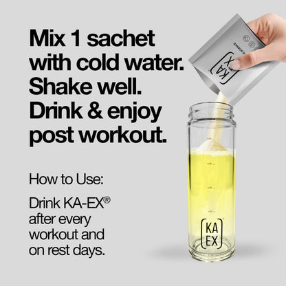 KA EX - Cortisol Stress Reducer for Athletes | Post-Workout Recovery Gamechanger | Clinically Tested and Trusted by Thousands of Pro Athletes | Swiss Science I Vegan (3 Pack) KA EXBuy Supplements Australia