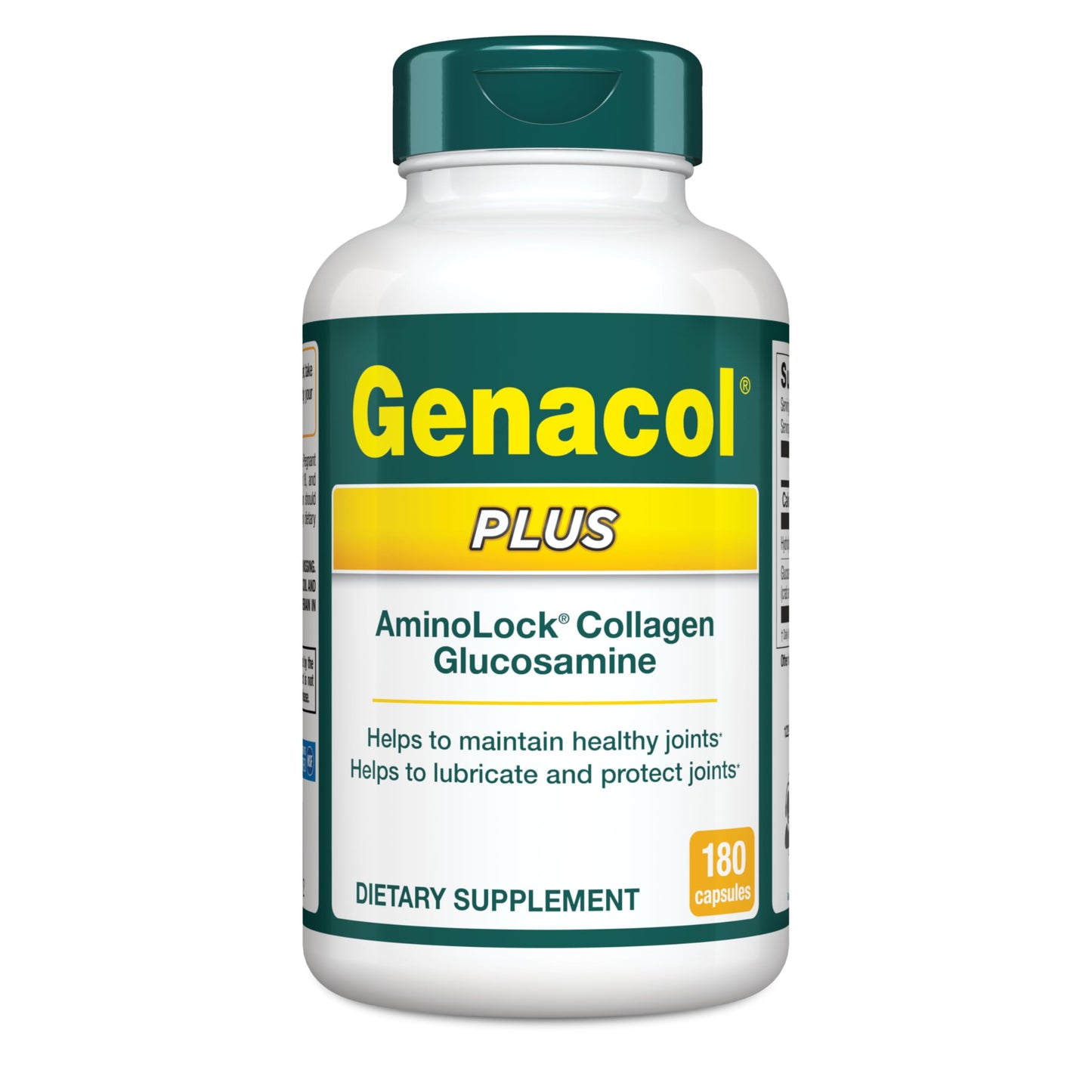 Genacol Plus – Glucosamine and Collagen Joint Supplement, Lubricates, Protects and Maintains Heathy Joints, Relieves Joint Discomfort Plus, 180 Capsules (60-Day Supply) GenacolBuy Supplements Australia