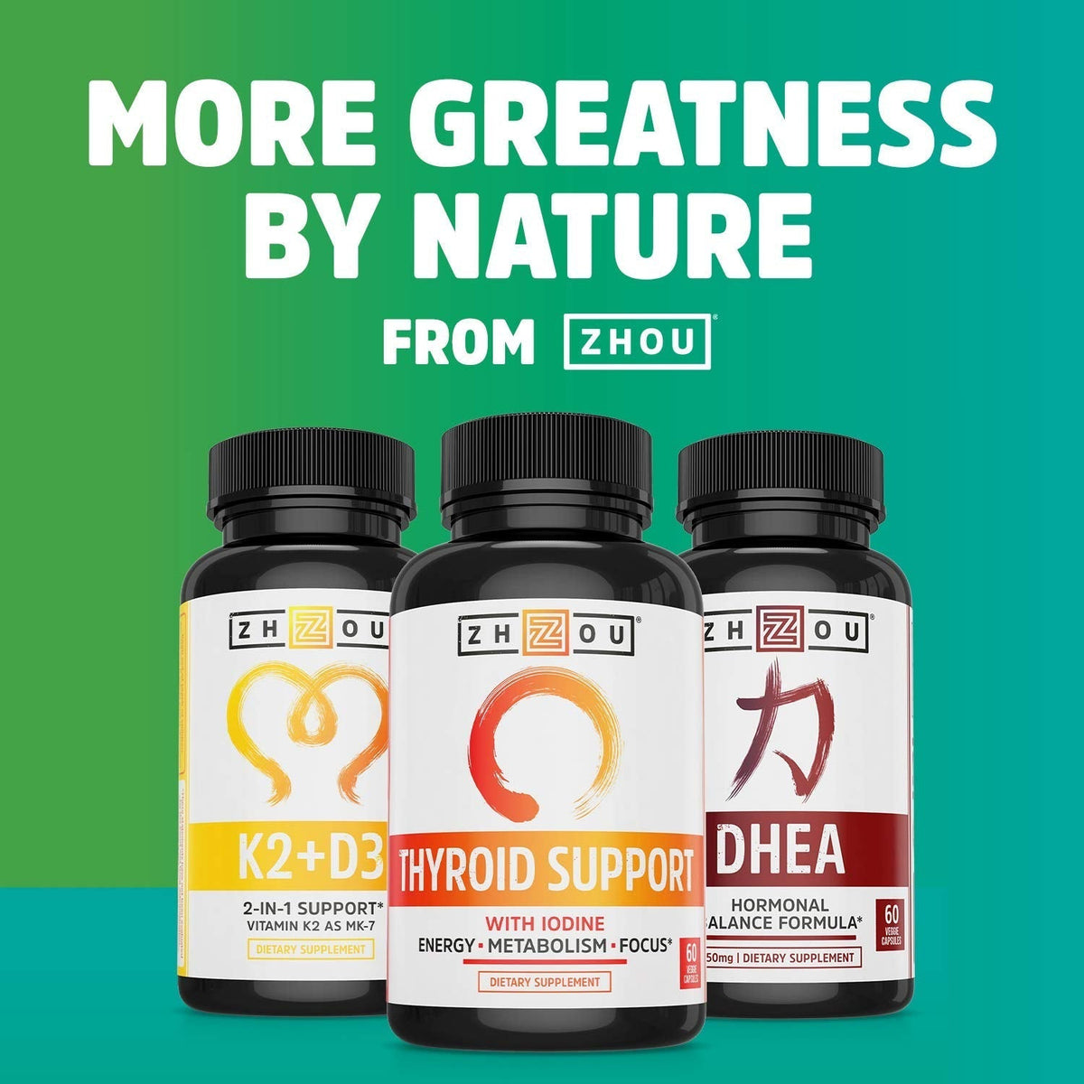 Zhou DIM Active - DIM Supplement, Hormone Balance for Women & Men, Hormonal Support with 250mg Diindolylmethane - 60 Vegan Capsules ZHOUBuy Supplements Australia