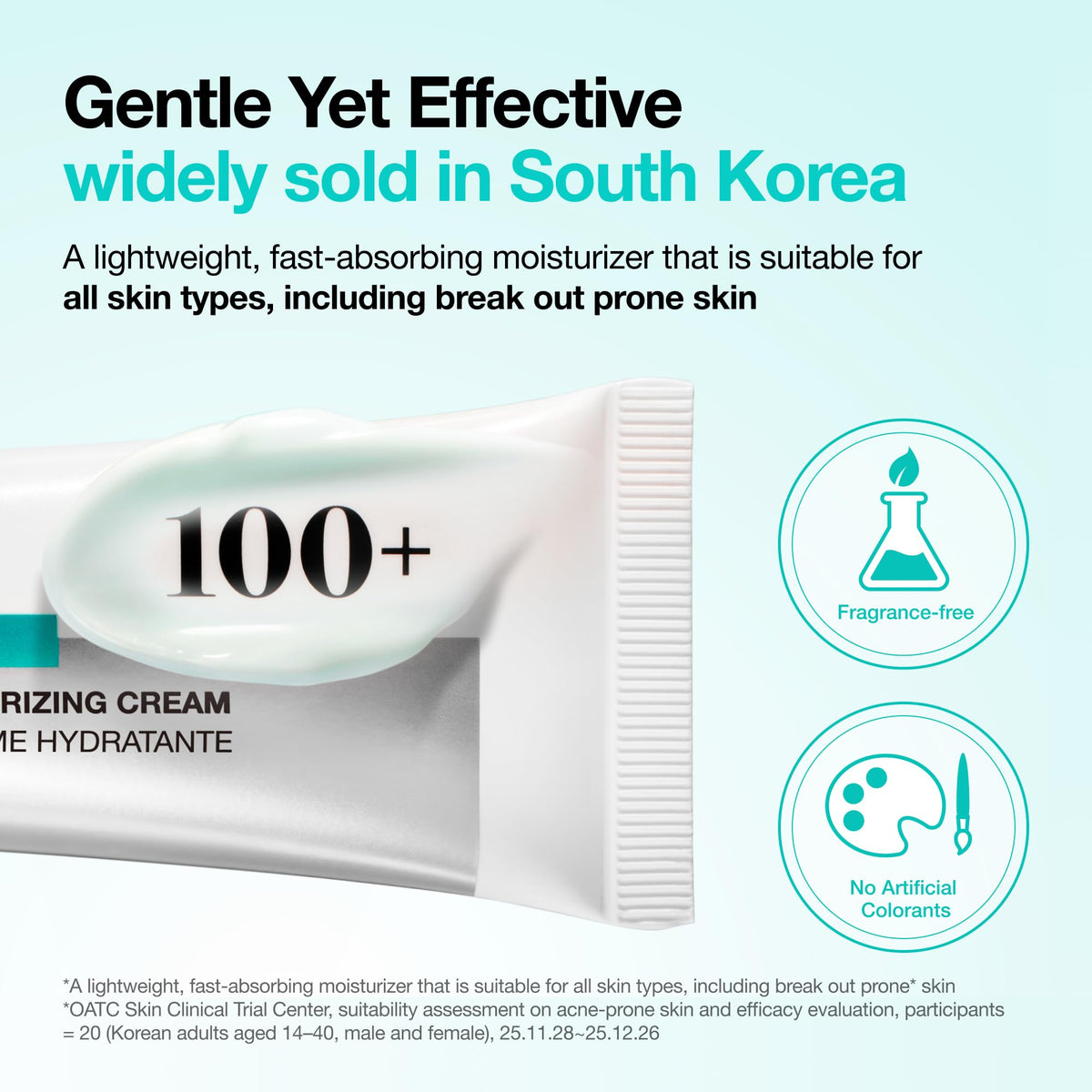 Anua PDRN Hyaluronic Acid 100 Moisturizing Cream, Lightweight, Non-Greasy Hydrating Face Moisturizer with Salmon DNA