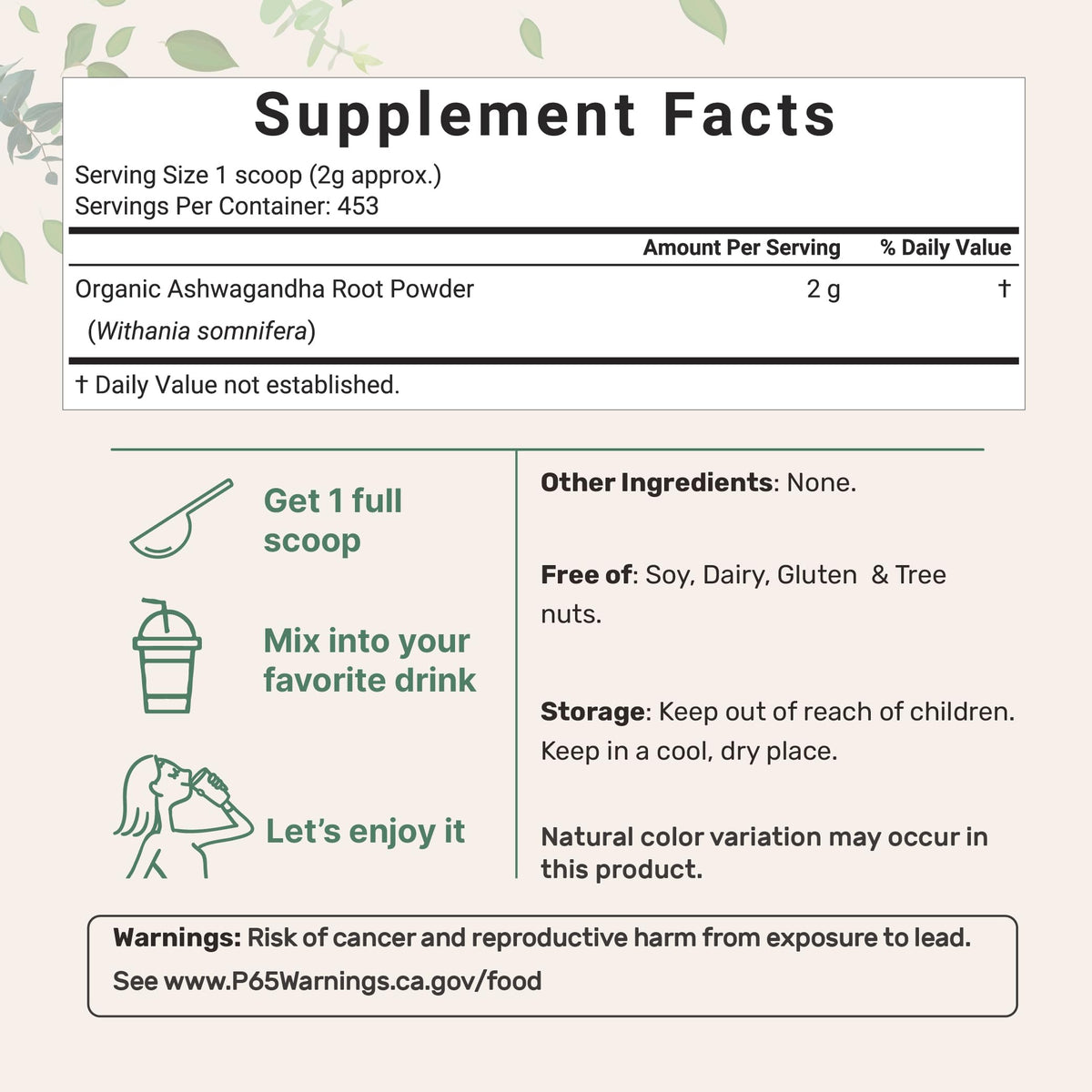 Micro Ingredients Organic Ashwagandha Root Powder | 2 Pound, No Filler, No Additives, Highly Purified | Active Withanolides, Adaptogenic Ayurvedic Herbal Supplements, Gluten Free, India Origin Micro IngredientsBuy Supplements Australia