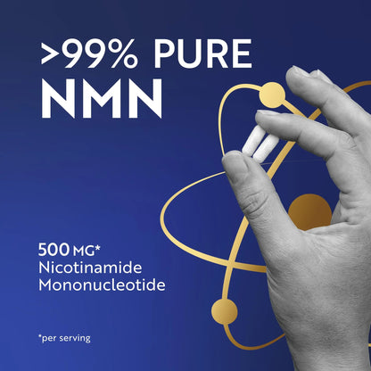 NMN Supplement 500mg | 99% Pure | NAD+ Precursor for Cellular Energy, Longevity, Repair, and Healthy Aging Support | Third-Party Tested & Non-GMO | Nicotinamide Mononucleotide | 60 NMN Capsules Nobi NutritionBuy Supplements Australia