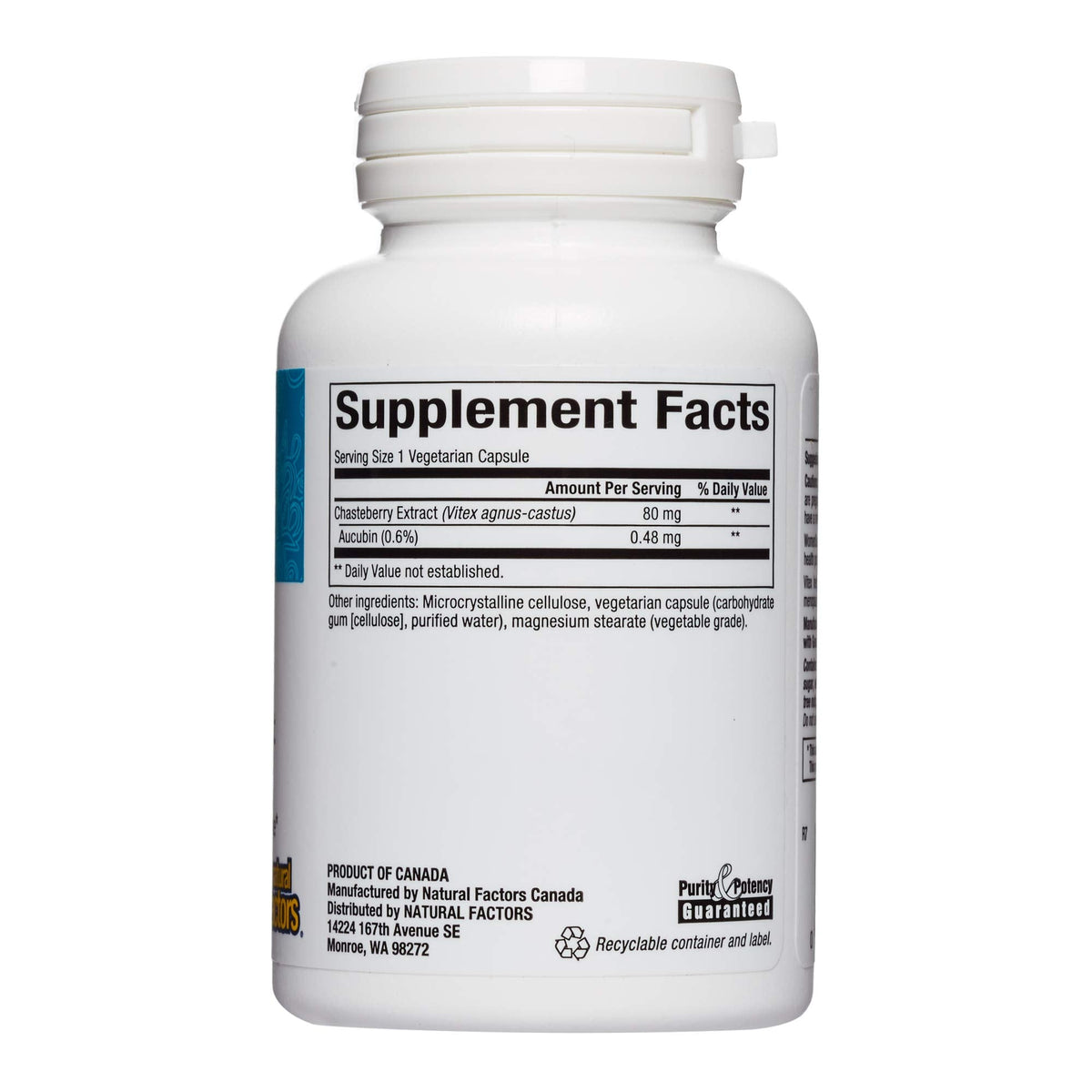 WomenSense by Natural Factors, Vitex Chasteberry Extract, Helps Sooth Symptoms of PMS and Menopause Natural FactorsBuy Supplements Australia