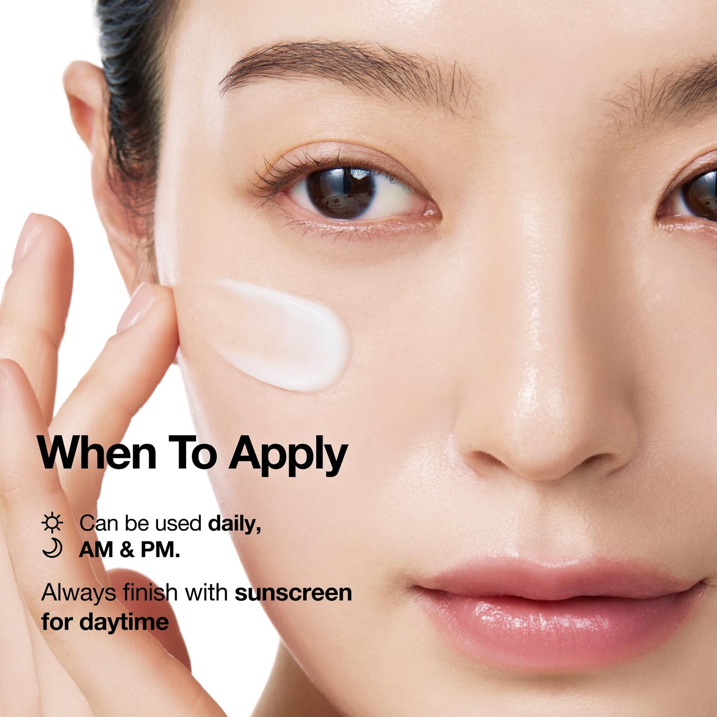Anua PDRN Hyaluronic Acid 100 Moisturizing Cream, Lightweight, Non-Greasy Hydrating Face Moisturizer with Salmon DNA