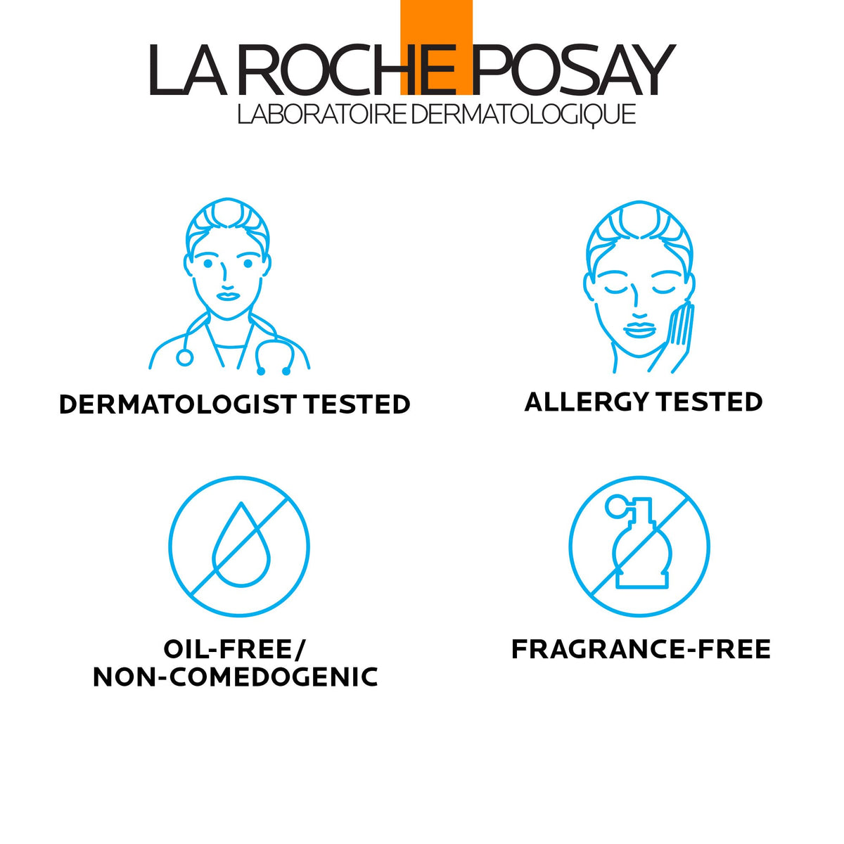 La Roche-Posay Anthelios Clear Skin Sunscreen Dry Touch SPF 60, Oil Free Sunscreen For Face, Oil Absorbing, Broad Spectrum SPF