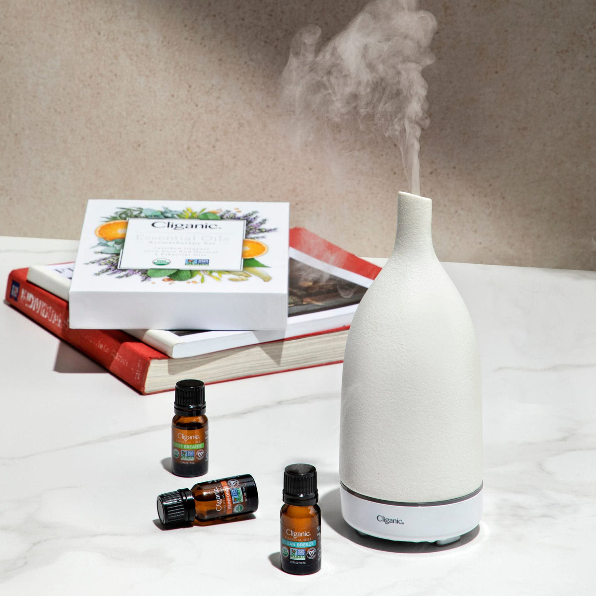 Cliganic Organic Peppermint Essential Oil - 100% Pure Natural for Aromatherapy Diffuser CliganicBuy Supplements Australia