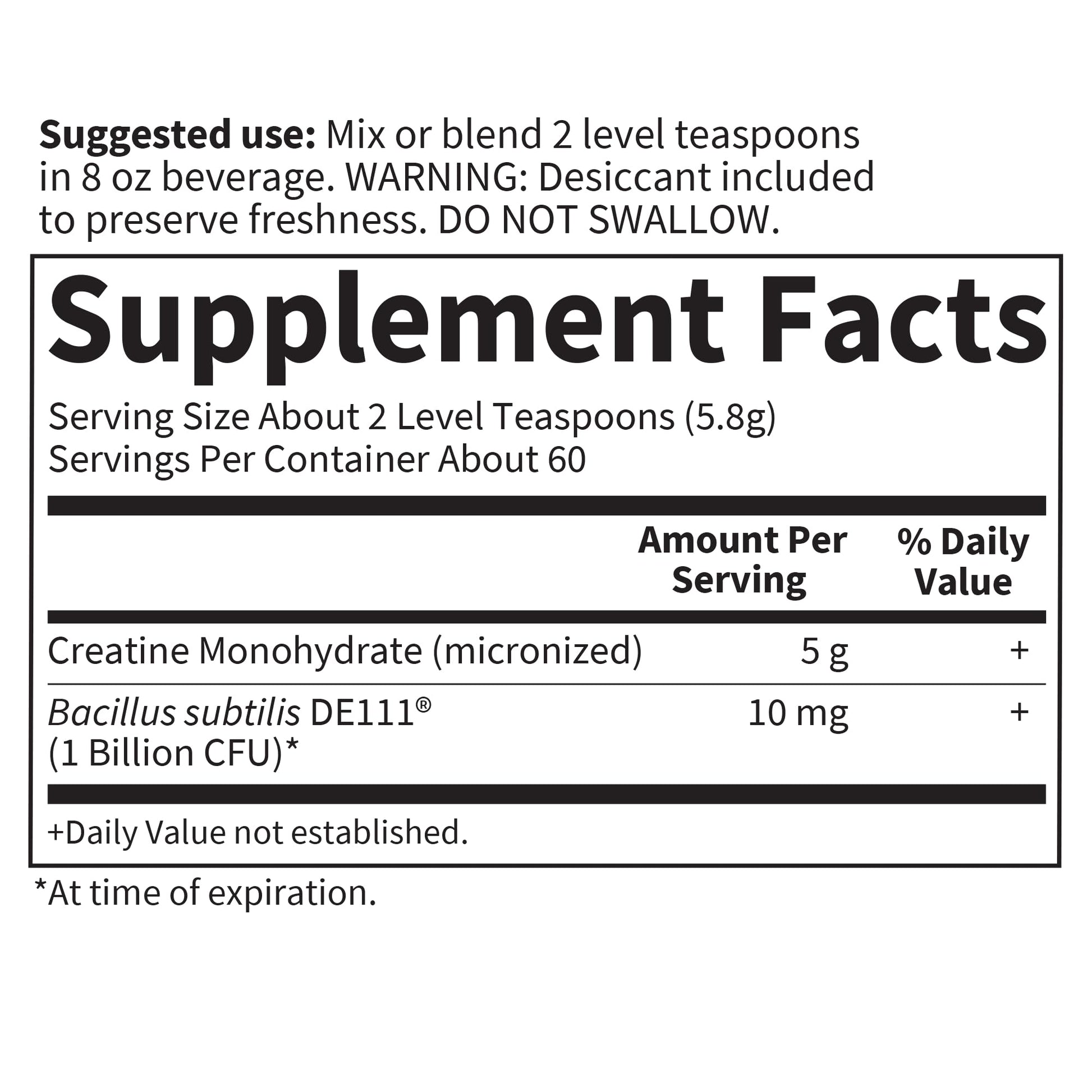 Creatine Monohydrate Powder for Women and Men by Garden of Life, Micronized Pre Workout with Probiotics for Muscle, Strength, Performance, Sport Amino Energy, Garden of Life canada supplements