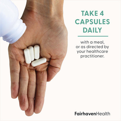 Fairhaven Health Myo-Inositol Supplement for Women and Men | Vitamin B8 2000mg | Vegan Inositol Powder Capsules | Gluten, Dairy and Soy Free | 120 Inositol Capsules Fairhaven HealthBuy Supplements Australia