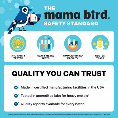 Best Nest Wellness - Mama Bird - Prenatal Multi+ (30 Servings) - Prenatal Vitamins for Women - Supports Baby Brain Health