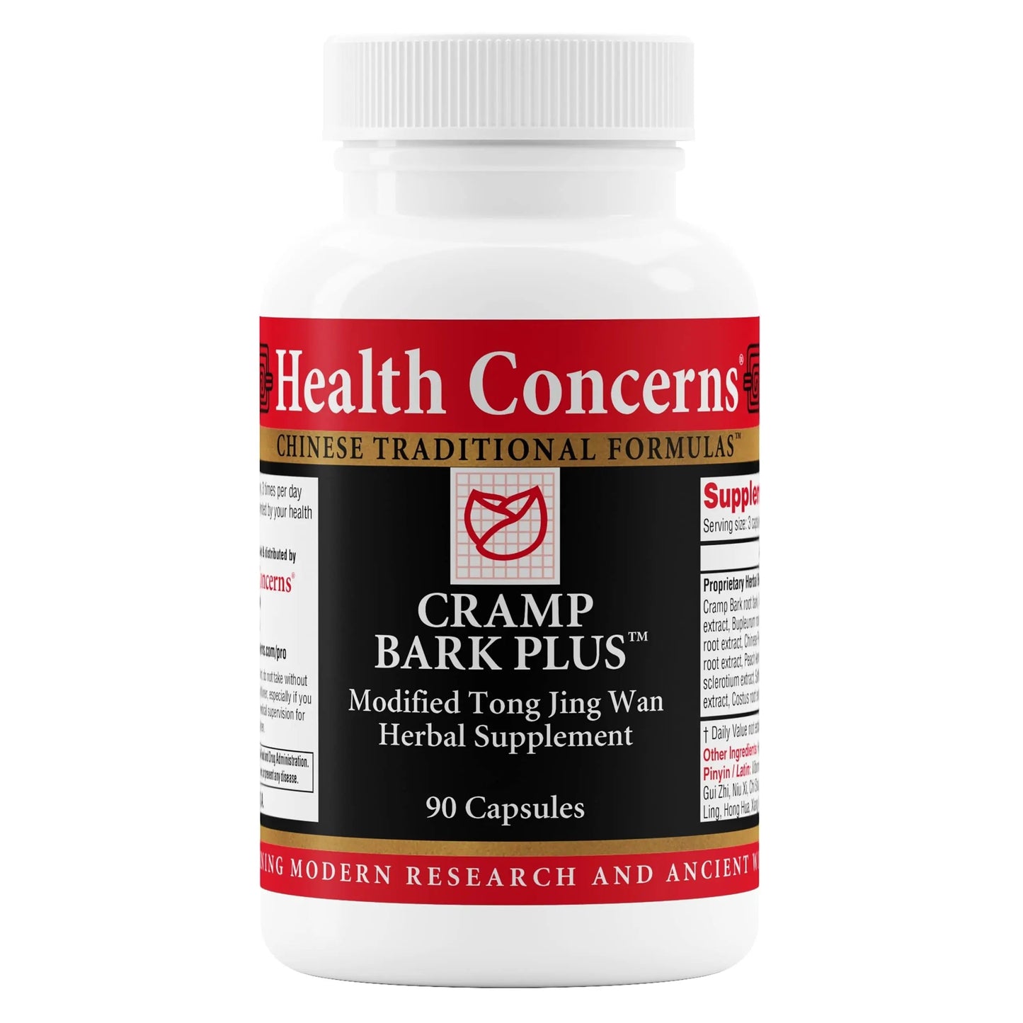 Health Concerns Cramp Bark Plus – Menstrual Cramp Relief & Hormonal Balance – Circulation Support – Dong Quai, Black Cohosh, Bupleurum & Chinese Herbs – Herbal Supplement for Women – 90 Capsules Health ConcernsBuy Supplements Australia