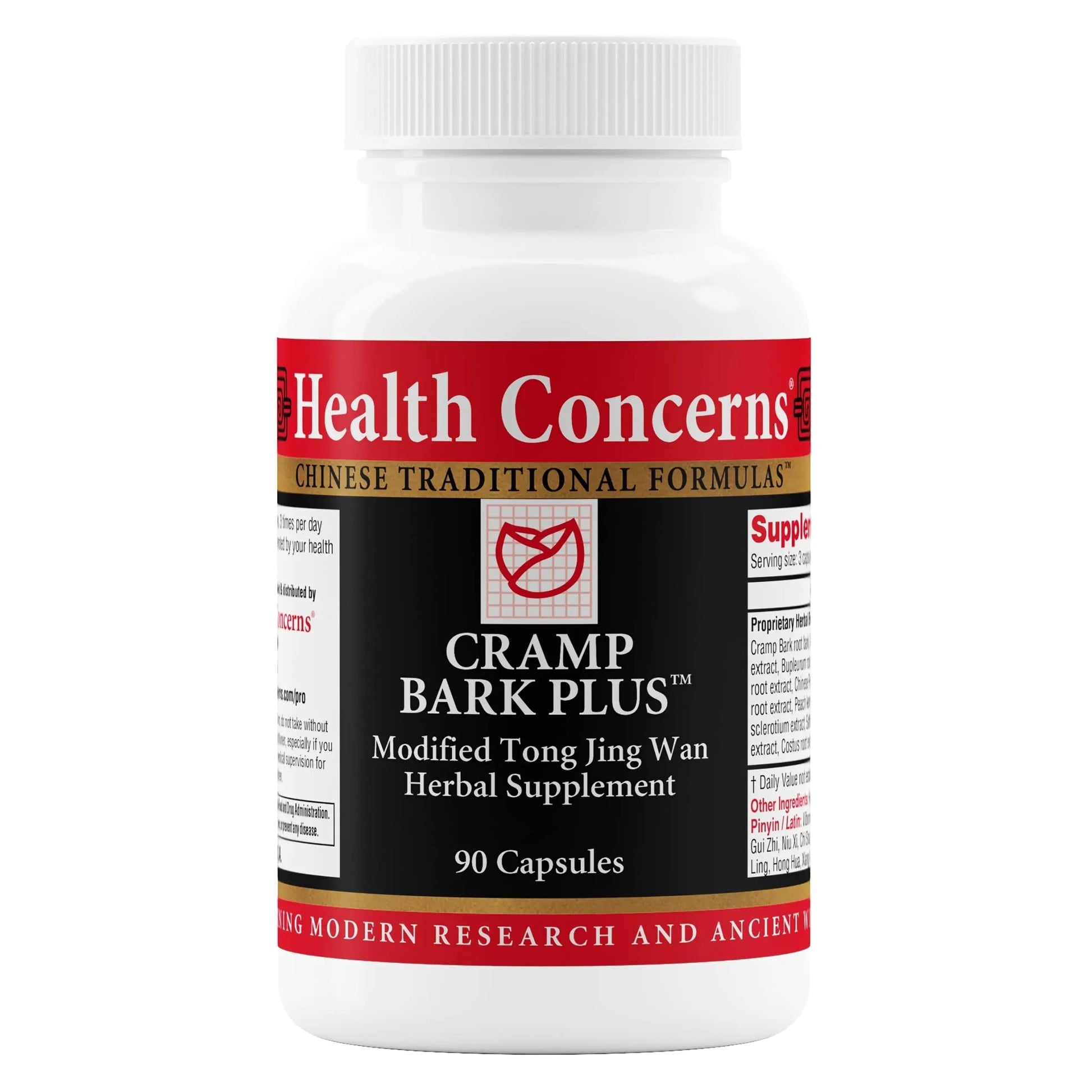 Health Concerns Cramp Bark Plus – Menstrual Cramp Relief & Hormonal Balance – Circulation Support – Dong Quai, Black Cohosh, Bupleurum & Chinese Herbs – Herbal Supplement for Women – 90 Capsules Health ConcernsBuy Supplements Australia