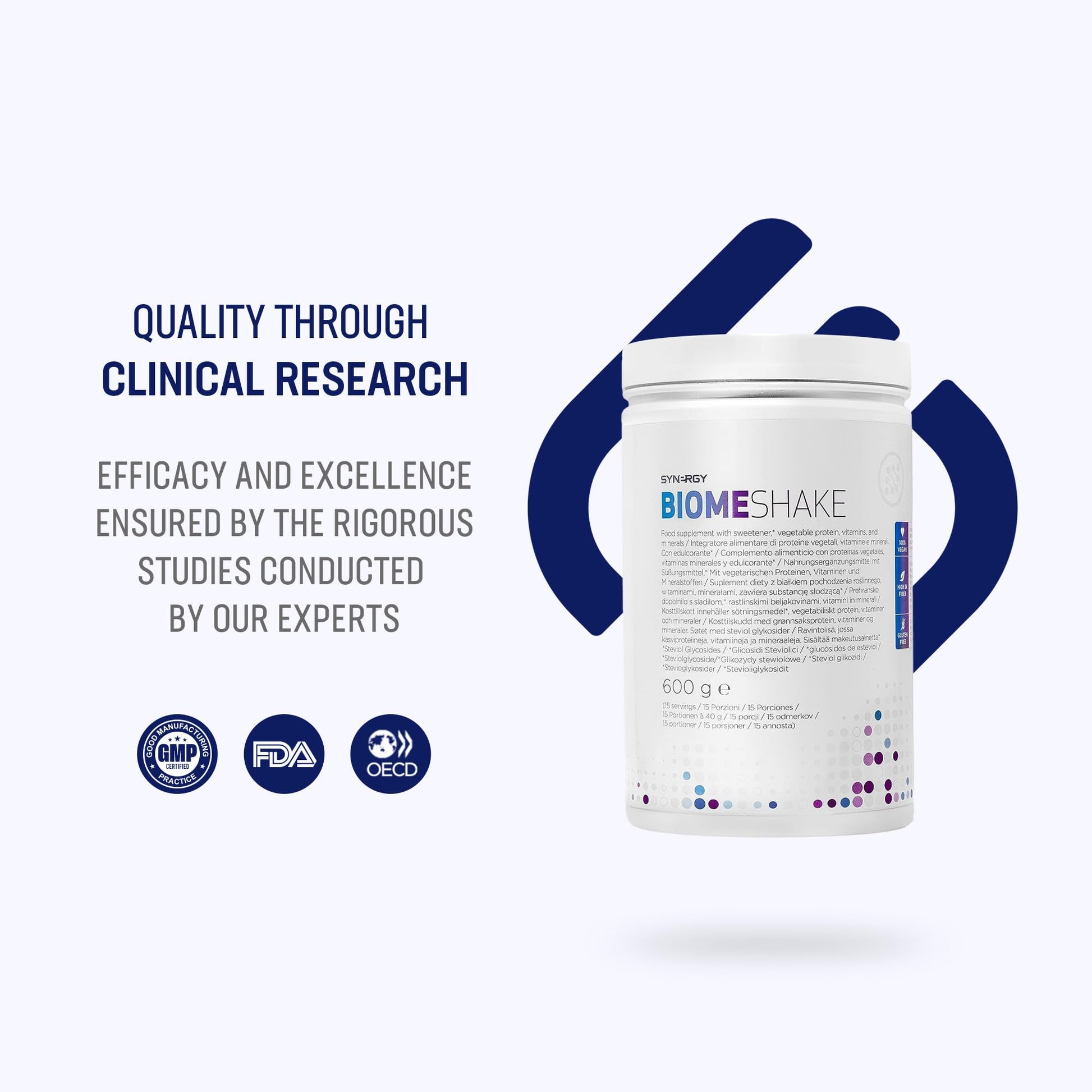 Synergy Worldwide Biome Shake 600 g | 22g Protein Powder Supplement | High in nutrients, Vitamins and Minerals Synergy WorldwideBuy Supplements Australia