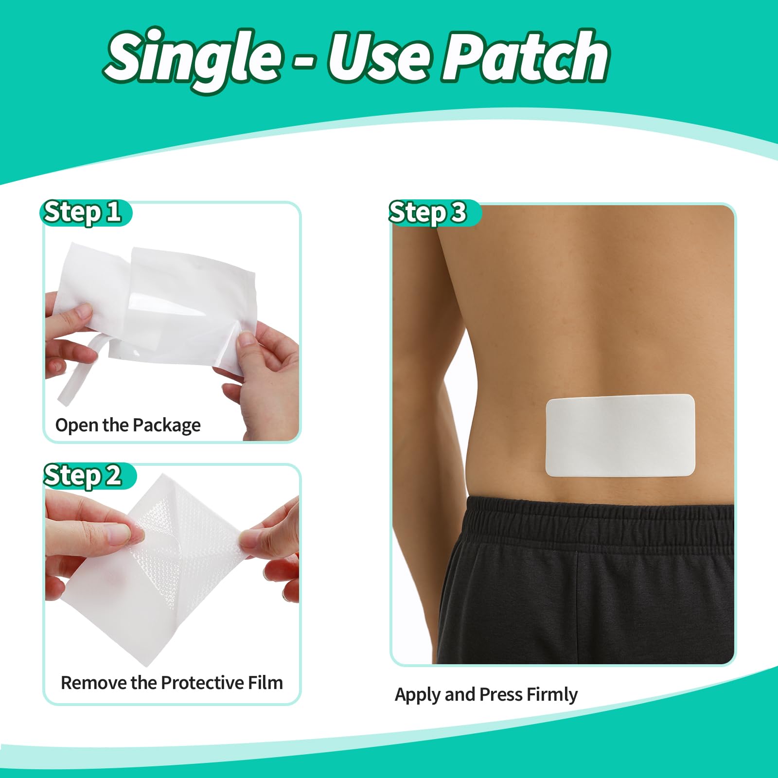 JIATUHAN 4% Lidocaine Pain Relief Patches – Maximum Strength for Back, Neck, Joint & Muscle Pain – Long-Lasting & Flexible – 15 Patches JIATUHANBuy Supplements Australia