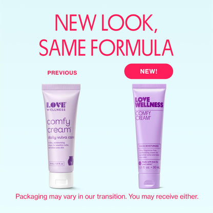 Love Wellness Comfy Cream Vulva & Vaginal Moisturizer - 1.01 oz Love WellnessBuy Supplements Australia