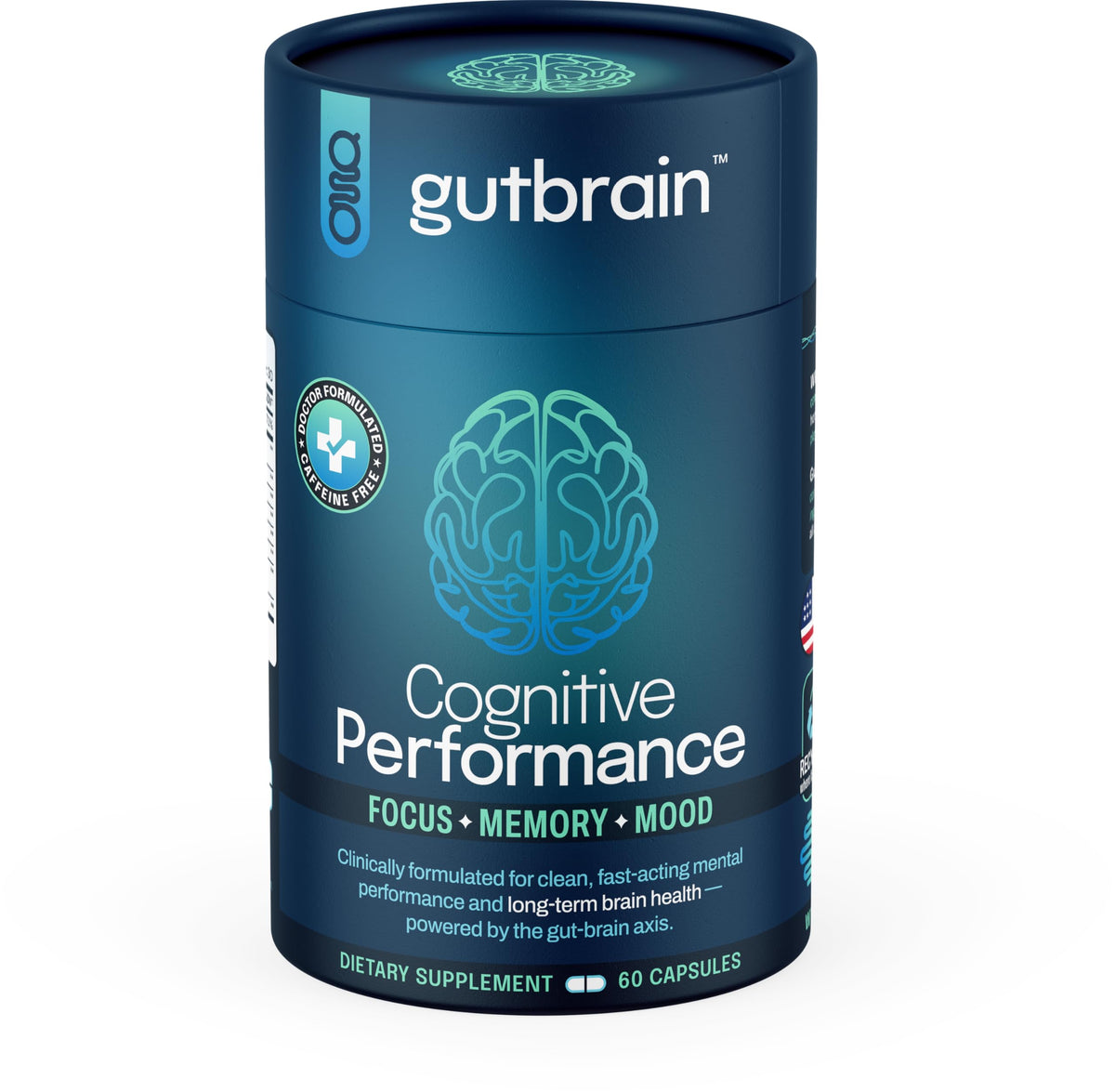 Brain Supplement for Memory and Focus with Probiotics, Advanced 2 in 1 Nootropic Brain Support for Mental Clarity, Caffeine Free Doctor Formulated Supplement, 60 Capsules Purity LabsBuy Supplements Australia